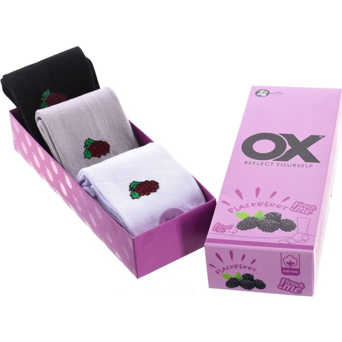 Set van 6 lage sokken OX met frisse geuren