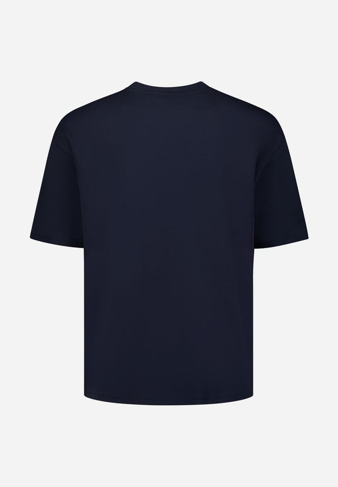 Interlock T-shirt met ronde hals
