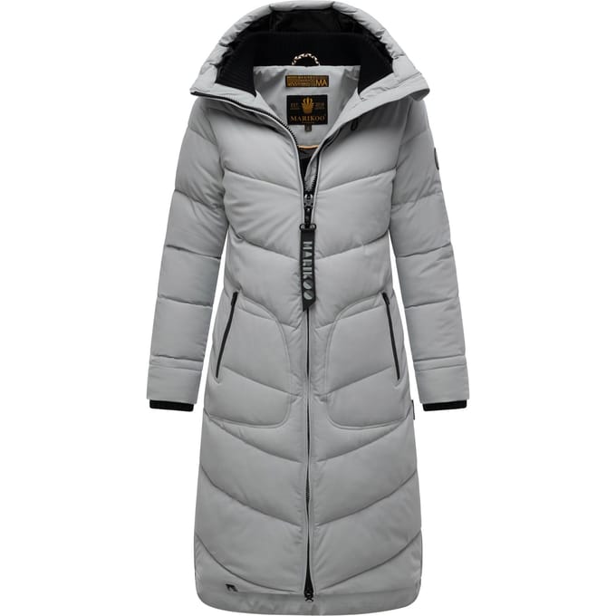 Marikoo Benikoo dames winterjas – lang, warm & stijlvol