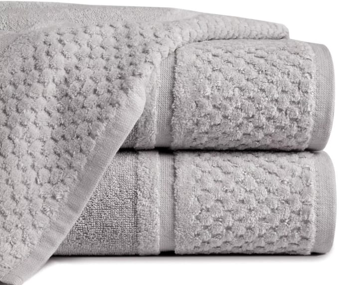 IBIZA Badhanddoek 50x90 cm - Zacht Katoen 550g/m² - Staalgrijs
