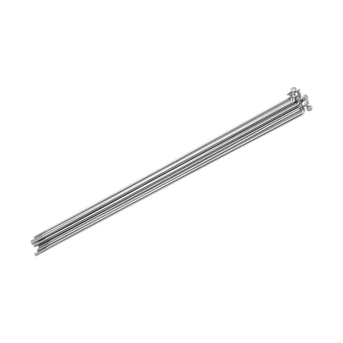 10 STUKS 14G Fietsspaken met Spakennippels Roestvrij Staal Mountainbike Racefiets J-bocht Spaken143mm Spaak gray