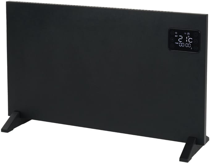 Eurom Alutherm Sani 1200 Wifi Black convectorkachel - 1200 Watt - IP24