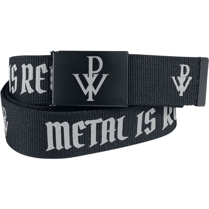 Powerwolf Metal Is Religion Unisex Riem - zwart - Standard