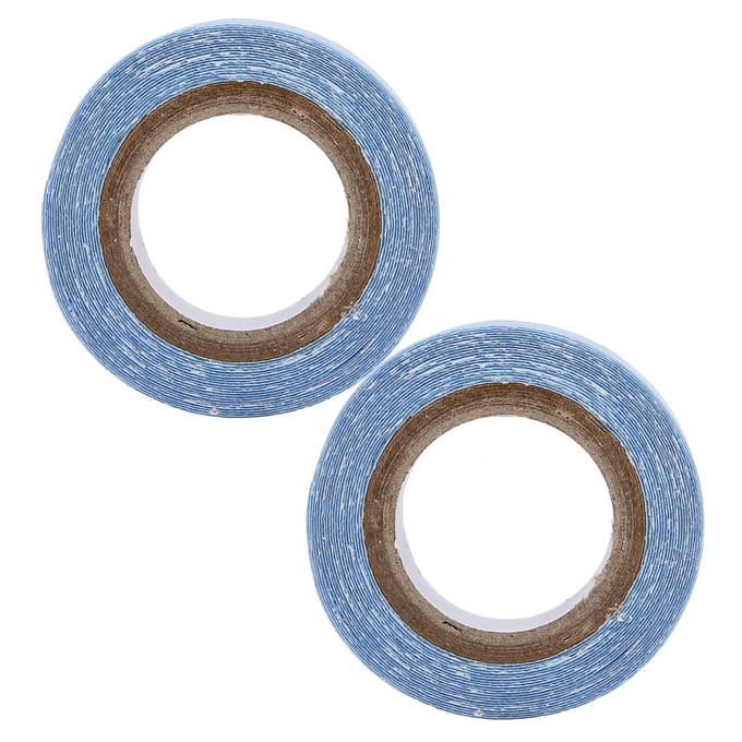 2 stuks 3 yards Hairextension Plakband Waterdicht Zweetbestendig Dubbelzijdig Pruiktape gray