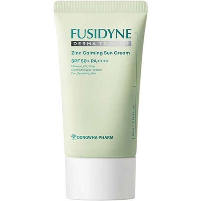 [Fusidyne] Derma Trouble Zink Kalmerende Zonnecrème SPF 50+ PA++++ 50ml white