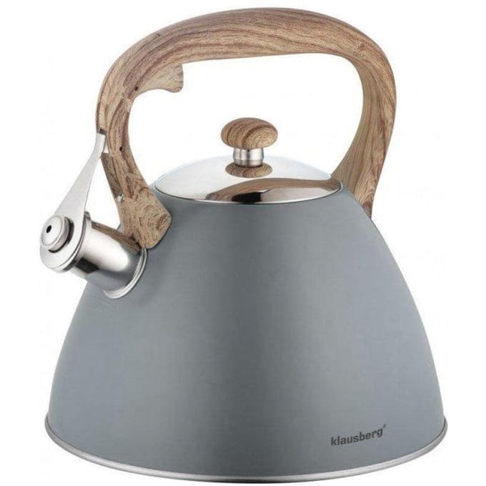 Klausberg KB-7297  fluitketel - 3L – rvs – alle warmtebronnen