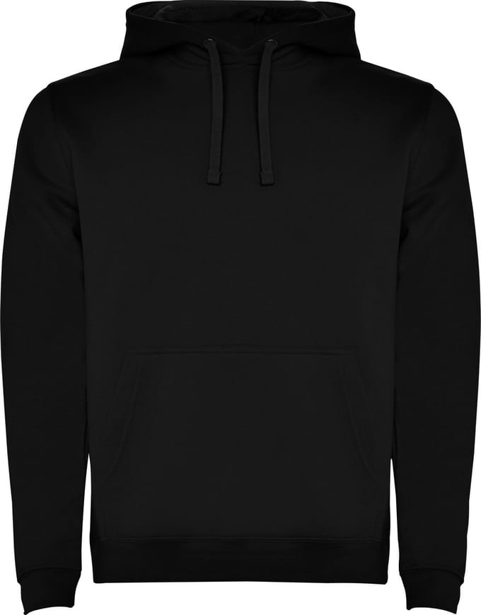 Roly Men´s Urban Hooded Sweatshirt RY1067 - Black 02 - M