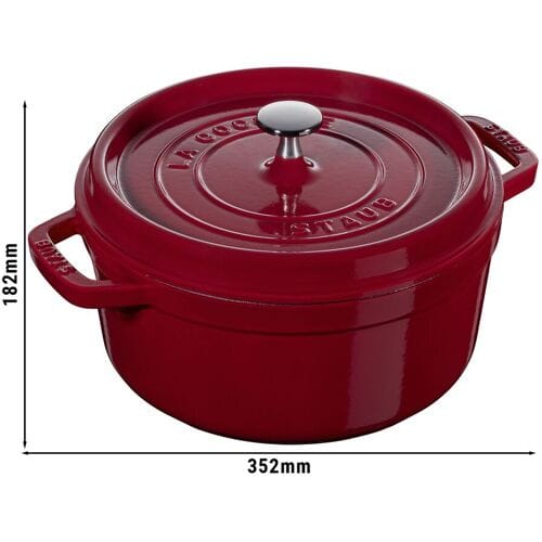 STAUB LA COCOTTE - Kookpot - Ø 280mm - Gietijzer - Bordeaux