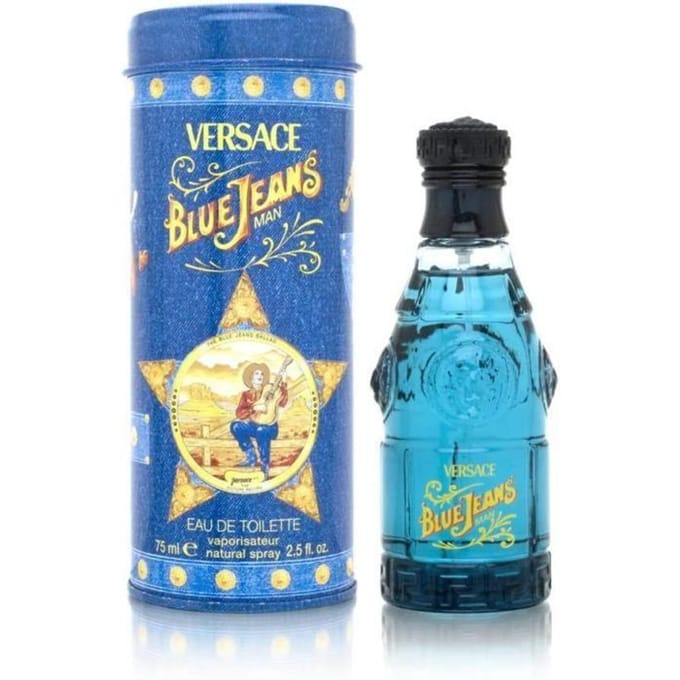 Eau de Cologne - Versace Blue Jeans - 75 ml - Gemengd - Concentratie Eau de Cologne