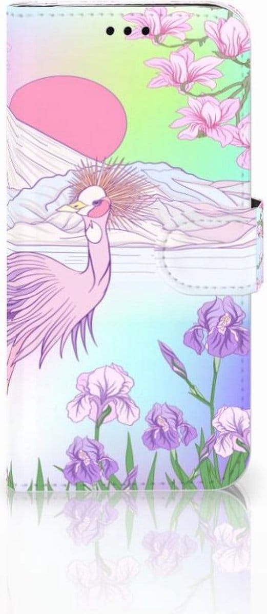 Samsung Galaxy J5 2017 Telefoonhoesje met Pasjes Bird
