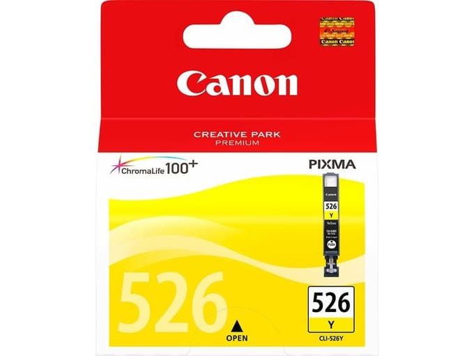 Canon CLI-526Y - Inktcartridge - Origineel - Standaard capaciteit - Geel