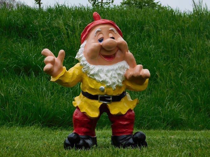 Beeld Kabouter - 58 cm - Polystone