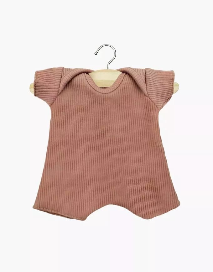 Minikane Oudroze Rompertje 28 cm