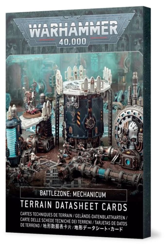 Battlezone: Mechanicum – Terrain Datasheet Cards