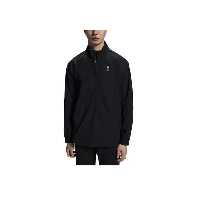 All-Day Logo Half-Zip Waterdicht Jack Heren Jassen Zwart 1ME30400553 M black