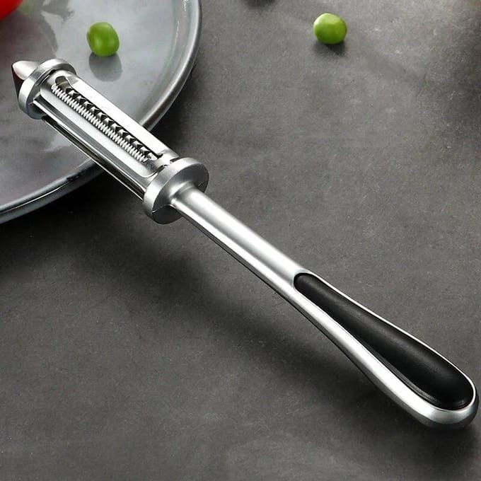 Éplucheur de fruits et légumes, outil de cuisine, éplucheur tranchant, râpe à pommes de terre et carottes, Gadget de cuisine white