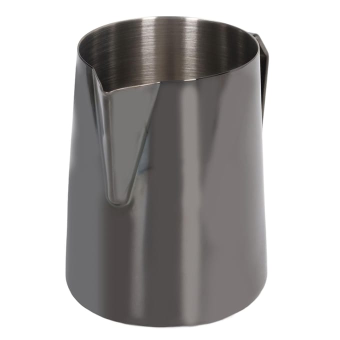 Opschuimkan Pitcher 600ml Voedselkwaliteit Roestvrij Staal Melkopschuimbeker Adelaarsuitloop Melk Opschuimen L(for 6.5-9kg) schoon