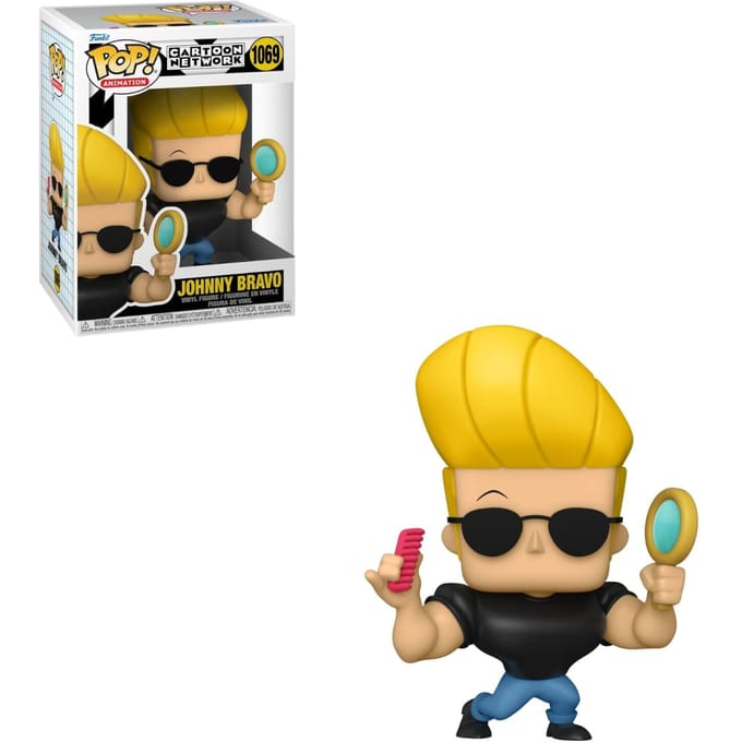 Johnny Bravo with Mirror and Comb Funko Pop! Vinyl