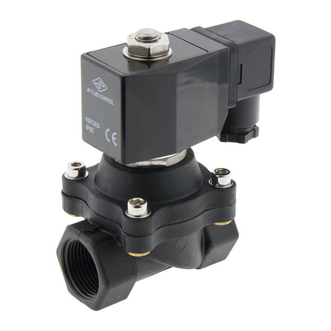 Magneetventiel DF-SA 3/4'' Nylon EPDM 0-6bar 24V DC - DF-SA034N200E-024DC