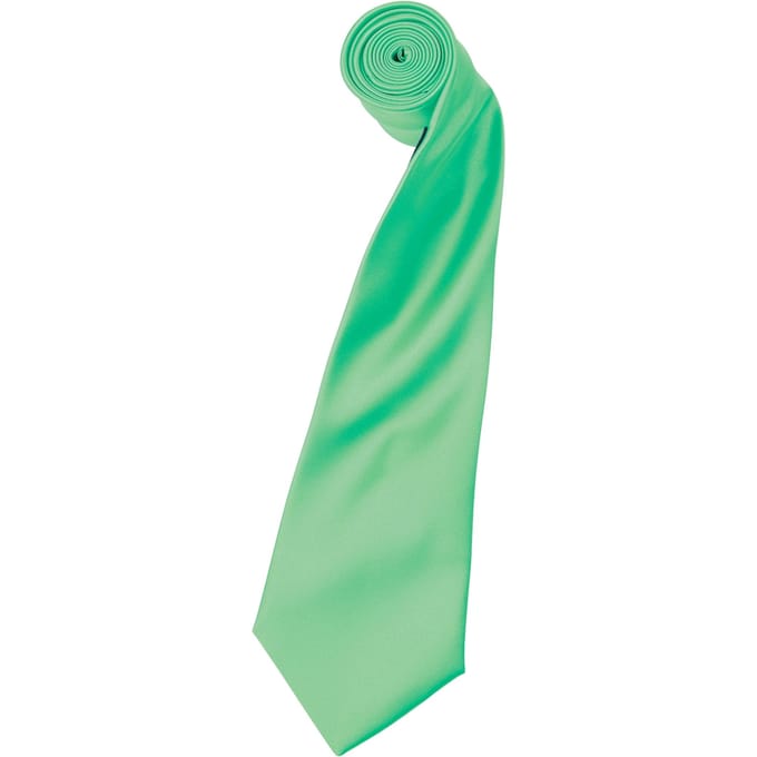 Premier Herensatineband (smal blad) (pakje van 2) (Turquoise)