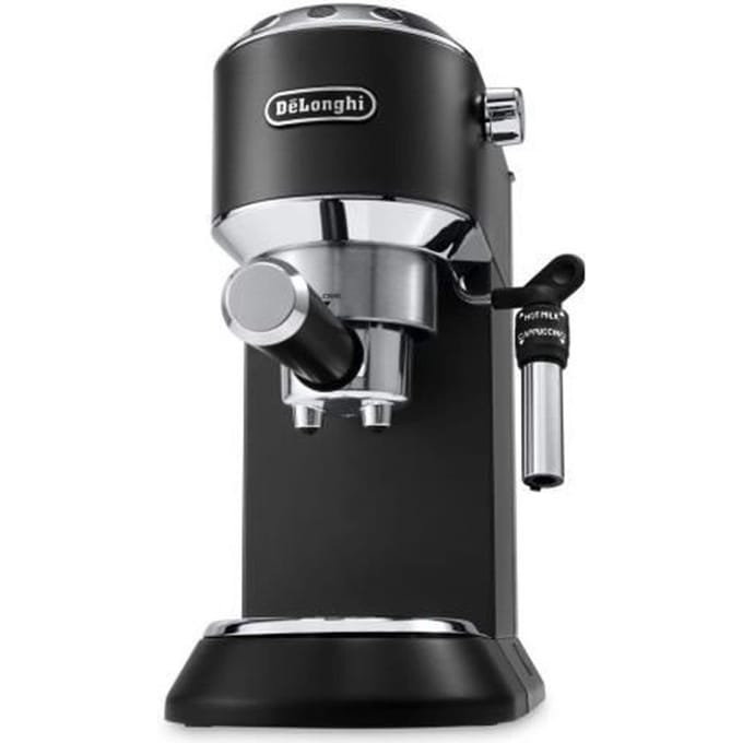 Machine expresso classique - DELONGHI EC685.BK Dedica Style - Noir - Café moulu et dosettes ESE - 15 bars - 1L