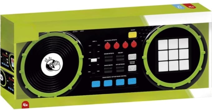 SCH® DJ Set Kinderen - DJ Set - Groen - 50cm x 20cm x 6cm