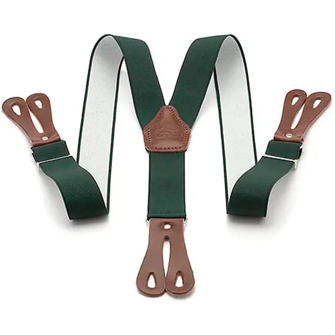 Bretellen met knopen en effen elastische band Lexhis