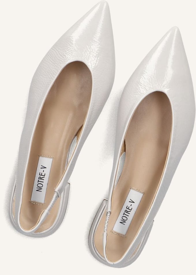 Notre-V 12218 Hakken Dames - Wit - Maat 41