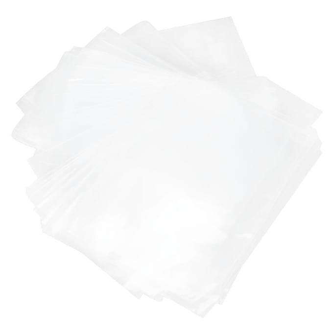 100 Stuks IJszakjes Transparant Rechthoekig Vorm Snoep Chocolade Zakjes voor Thuis Bruiloft white