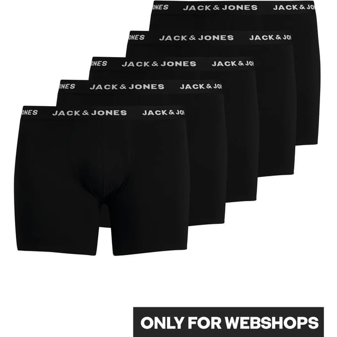 Jack & Jones Plus Boxershorts Plus Size 5-pack Boxershorts