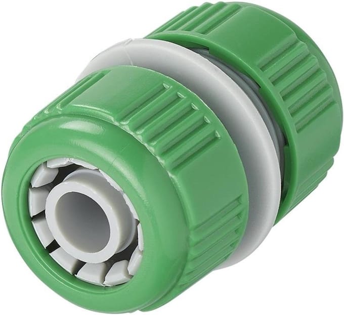 ProPlus Reparatiekoppeling voor tuinslangen - groen - universeel - 13-15 mm