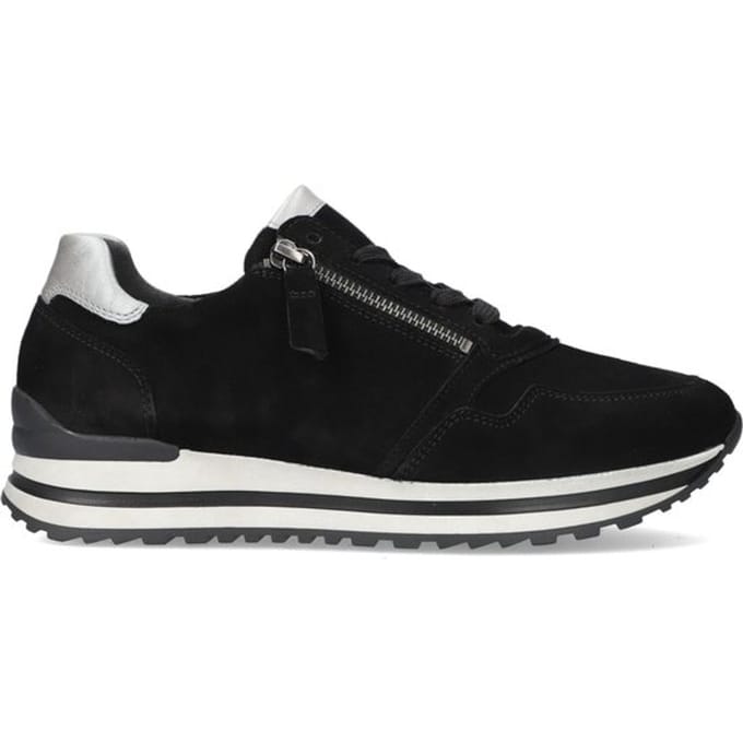 Gabor 96.528 Dames Sneakers - Zwart - Maat 40.5