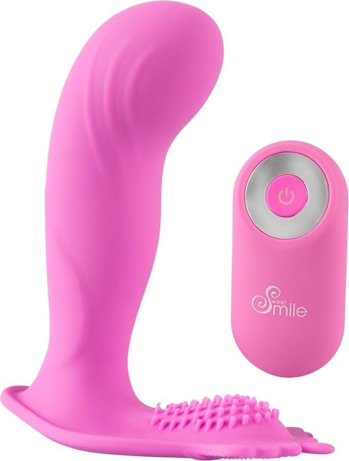 Sweet Smile G-Spot Panty Vibe Vibrator Roze