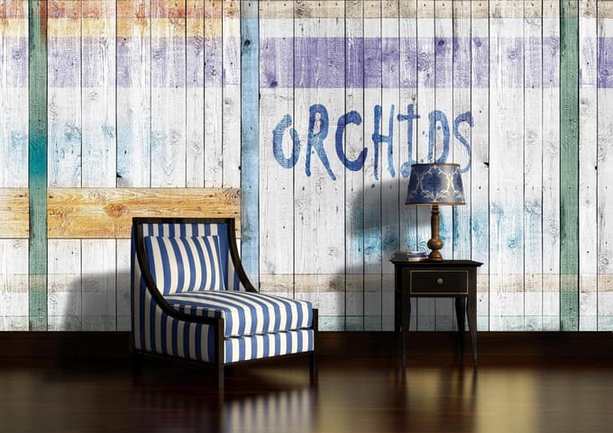 Wood Planks Photo Wallcovering
