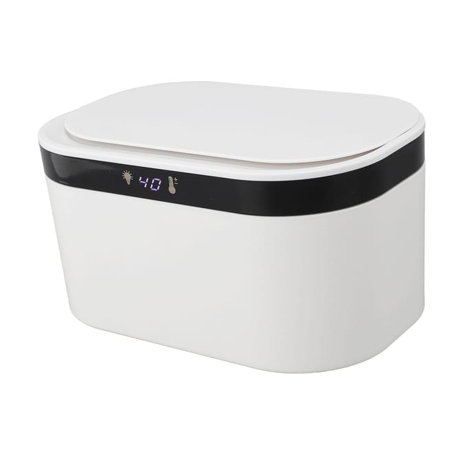 Baby Billendoekjeswarmer met Nachtlampje LED USB 3 Modi Instelbaar Draagbare Natte Doekjes Dispenser Warmer voor white