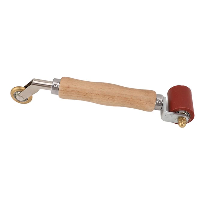 Siliconen Naad Handdrukroller Hittebestendig Lassen Handheld Roller Messing Pers