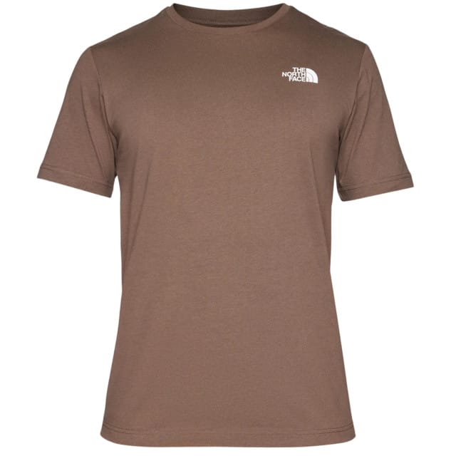 The North Face S/S Redbox Casual T-shirt heren Bruin L