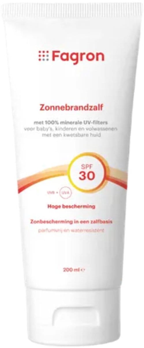 Fagron Zonnebrandzalf SPF 30 - 200 ml