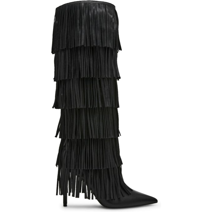 Steve Madden Wanderlust Boots Black Leather Taglia: 39 | Stivali Outlet | Donna | Nero