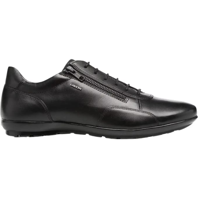 GEOX SYMBOL HEREN Veterschoenen - ZWART