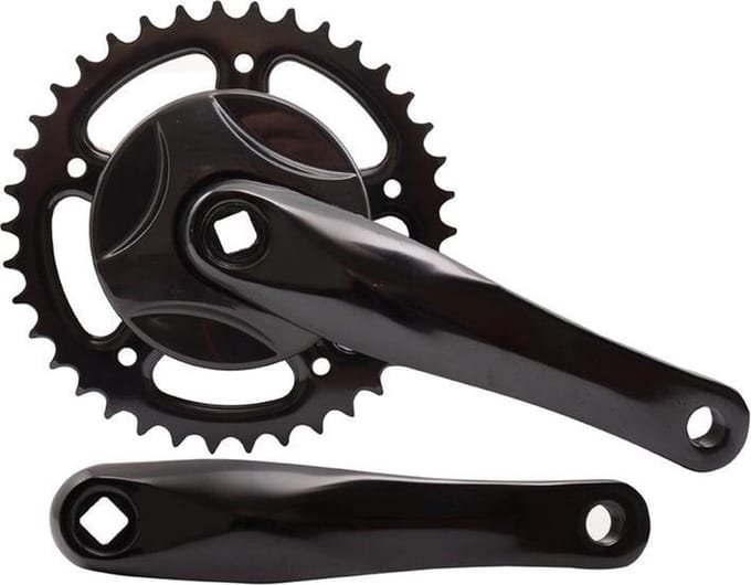 Crankstel - 38T - 170 mm - Zwart