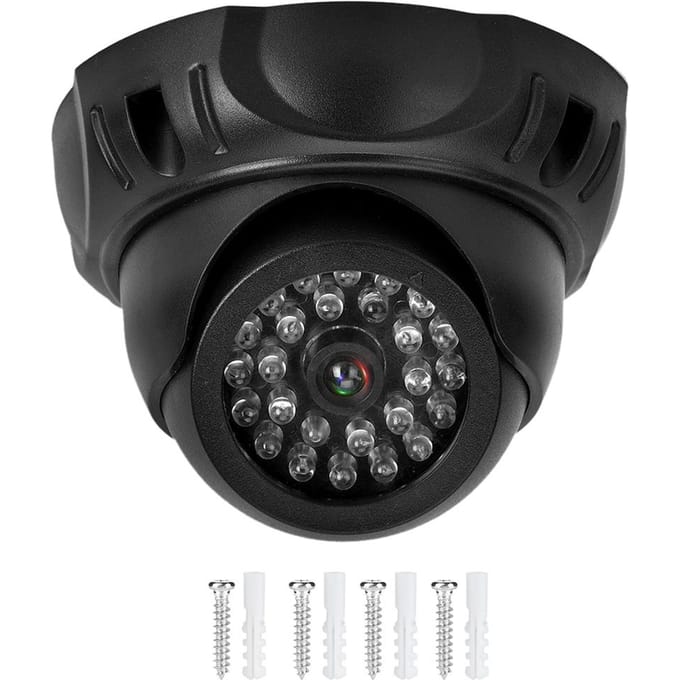 Dome Simulatie Camera Dummy Nep Beveiligingsmonitor Camera met LED Licht