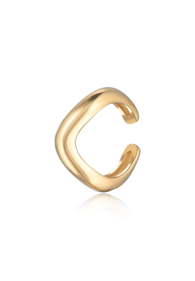 Elli - Oorbellen - Dames Oorklem Golvend Ontwerp in 925 sterling zilver - Dames