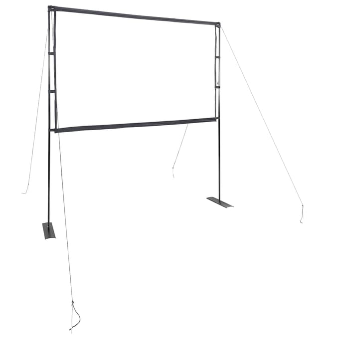 vidaXL - Projectiescherm - met - standaards - 84 - inch - 16:9