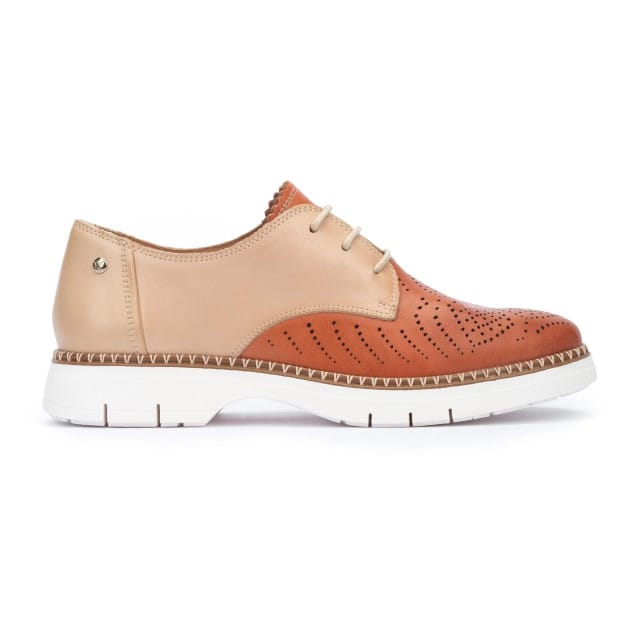 Pikolinos Henares - dames veterschoen - Bruin - maat 42 (EU) 9 (UK)
