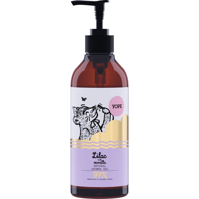 YOPE Shower Gel Lilac And Vanilla 400 ml