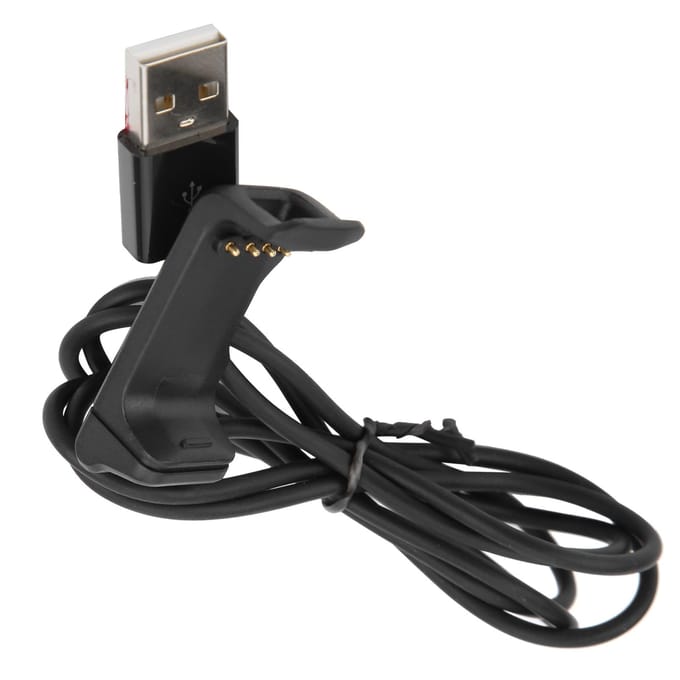 Lader Adapter USB Draagbare Horloge Oplaadkabel Oplaadclip voor Garmin Vivoactive HR black