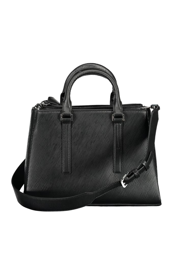 Calvin Klein Dames Zwarte Polyester Handtas