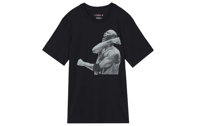 T-shirt à manches montées Jordan Homme Noir S gray