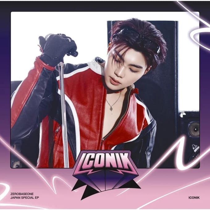 ZEROBASEONE 1er EP japonais - Iconik (Édition solo) PARK GUN WOOK